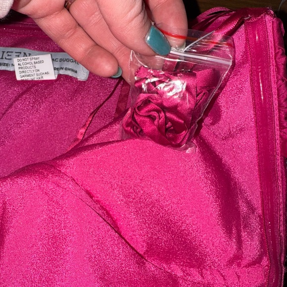 New | MAC DUGGAL
Pink Strapless Embellished Sweetheart
Neckline Satin 2211 ~ 14 - Picture 8 of 11